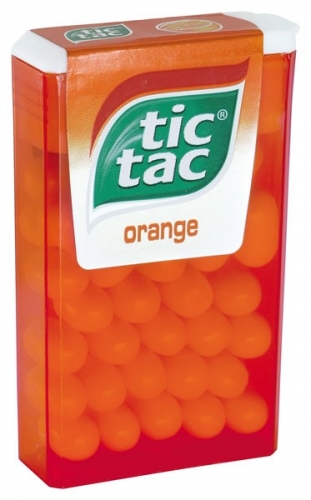 TIC-TAC cukríky pomaranč