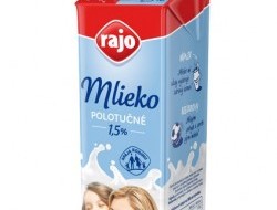 Mlieko polotučné 1,5% - 1 liter