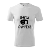 Tričko HAPPY CAMPERS unisex